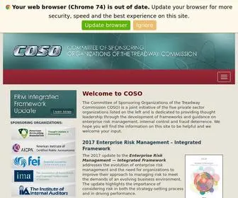 Coso.org(Coso) Screenshot