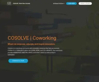 Cosolve.co(Coworking) Screenshot