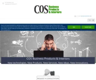 Cosonline.com(COS Business Products & Interiors) Screenshot