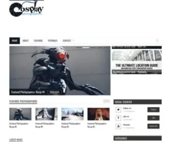 Cosplayphotographers.com(We are a network of photographers joined by one common cause) Screenshot