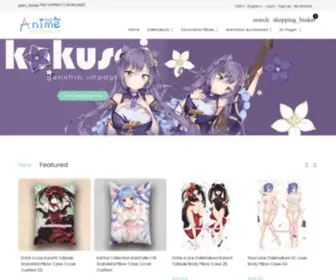 Cosplayset.com(Anime Dakimakura Collectible Store) Screenshot