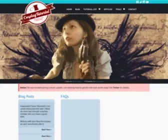Cosplaytutorial.com(Cosplay Tutorial) Screenshot