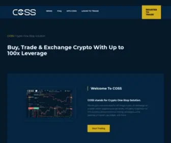 Coss.io(COSS Exchange) Screenshot