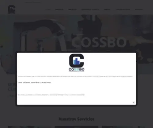 Cossbo.cl(Comunidad de Servicios RemodelaciÃ³n San Borja Cossbo) Screenshot