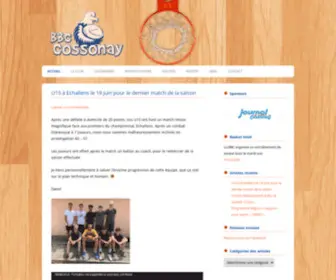 Cossonaybasket.ch(BBC Cossonay) Screenshot