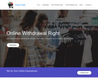 Cost-Club.com(Making a list) Screenshot