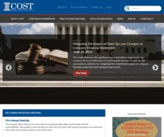 Cost.org(Council On State Taxation COST) Screenshot