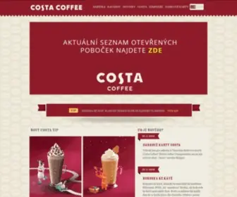 Costa-Coffee.cz(Costa Coffee) Screenshot