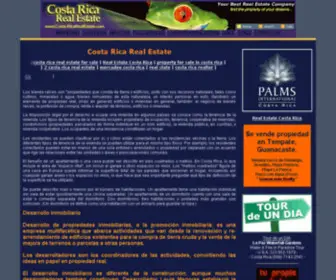 Costa-Ricarealestate.com(COSTA RICA REAL ESTATE) Screenshot