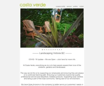 Costa-Verde.ca(Costa Verde Contracting) Screenshot