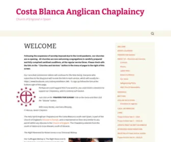 Costablanca-Anglicanchaplaincy.org(Costa Blanca Anglican Chaplaincy) Screenshot