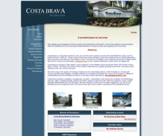 Costabravahoa.com(We've got some trouble) Screenshot