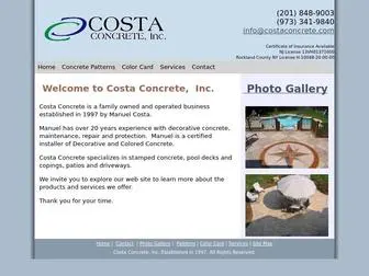 Costaconcrete.com(Costaconcrete) Screenshot