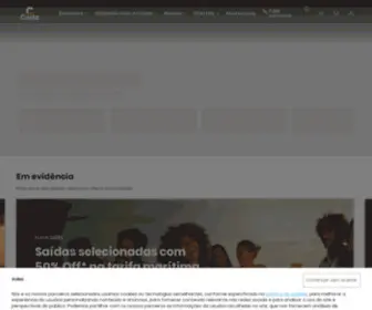 Costacruzeiros.com(Descubra todos os destinos da Costa Cruzeiros) Screenshot