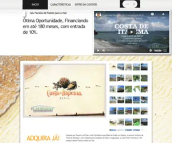 Costadeitapemaba.com.br(Costa de Itapema) Screenshot