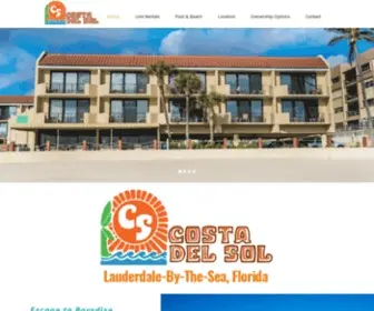 Costadel.com(Home) Screenshot