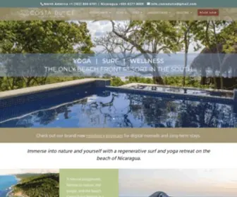 Costadulcebeach.com(Costa Dulce Retreat) Screenshot