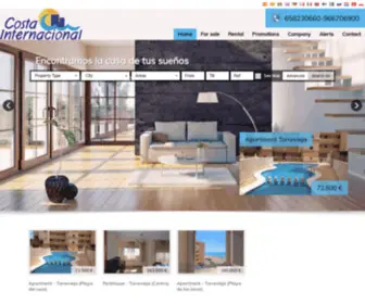 Costainternacional.es(Costa Internacional) Screenshot