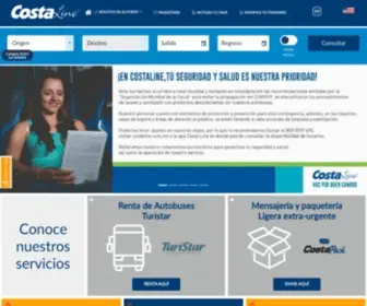 Costaline.com.mx(Costa Line AERS) Screenshot