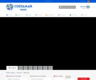 Costamar.com(Costamar Travel US) Screenshot