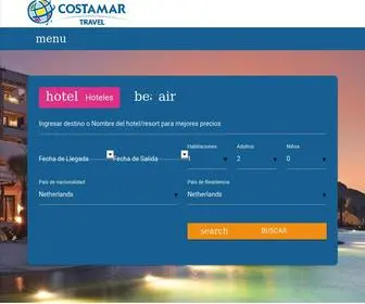 Costamartravel.com(Costamar Travel) Screenshot