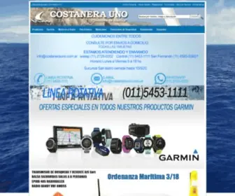 Costanerauno.com.ar(Costanera Uno) Screenshot
