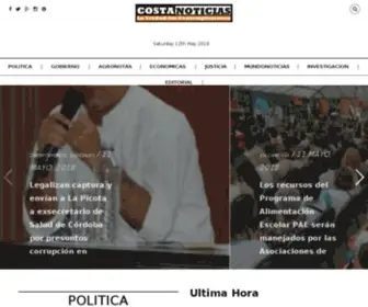 Costanoticias.com(COSTA NOTICIAS La Verdad sin Contemplaciones) Screenshot