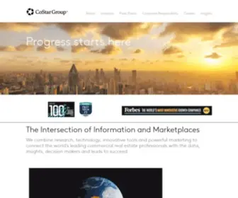 Costargroup.com(CoStar Group) Screenshot