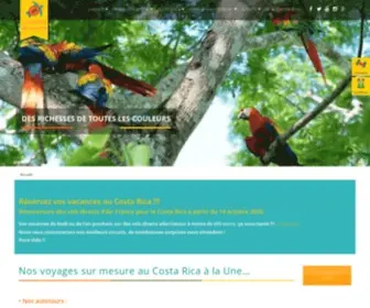 Costarica-Decouverte.com(Séjour costa rica) Screenshot
