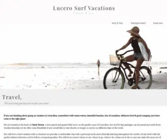 Costarica-SurfVacation.com(Surf and Yoga vacations) Screenshot