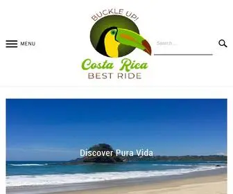 Costaricabestride.com(The site is for those who want to visit and learn more about Costa Rica) Screenshot