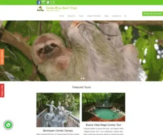 Costaricabesttrips.com(Costa Rica Best Trips) Screenshot