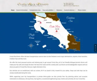 Costaricadriver.net(Costa Rica Drivers) Screenshot