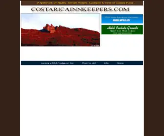 Costaricainnkeepers.com(Costa Rica Inns) Screenshot