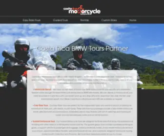 Costaricamotorcycletours.com(Costa Rica Motorcycle Tours & Rentals) Screenshot