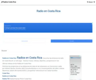 Costaricaradios.com(Costa Rica Radios) Screenshot