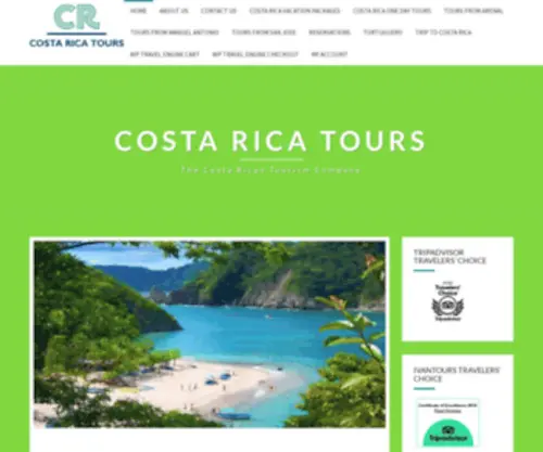 Costaricatours.travel(Costa Rica Tours) Screenshot