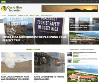 Costaricatraveler.com(Costa Rica Traveler) Screenshot