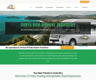 Costaricaviptransfers.com(#1 Costa Rica Airport Transfers) Screenshot