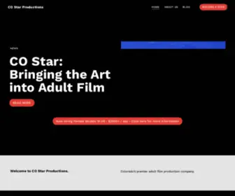 Costarprod.com(CO Star Productions) Screenshot