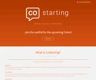 Costarting.org(CoStarting) Screenshot