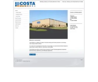 Costasanders.net(Costa Sanders) Screenshot