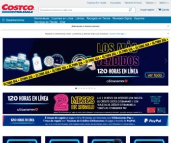 Costco.com.mx(Costco México) Screenshot