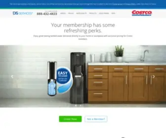 Costcowater.com(Home & Office Bottled Water Delivery Service) Screenshot