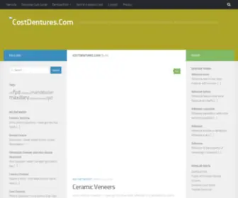 Costdentures.com(Dentures Cost) Screenshot