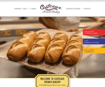 Costeaux.com(Home) Screenshot