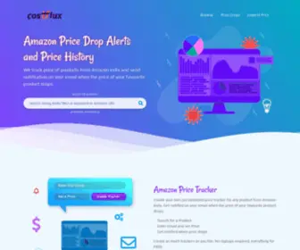 Costflux.com(Amazon Price Tracker) Screenshot