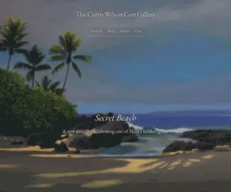 Costgallery.com(Curtis Wilson Cost has been painting Maui since 1973. His art) Screenshot