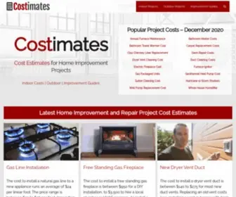 Costimates.com(Costimates) Screenshot