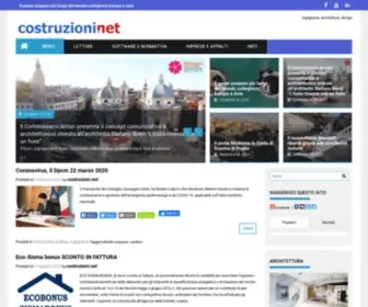 Costruzioni.net(Le costruzioni in rete) Screenshot